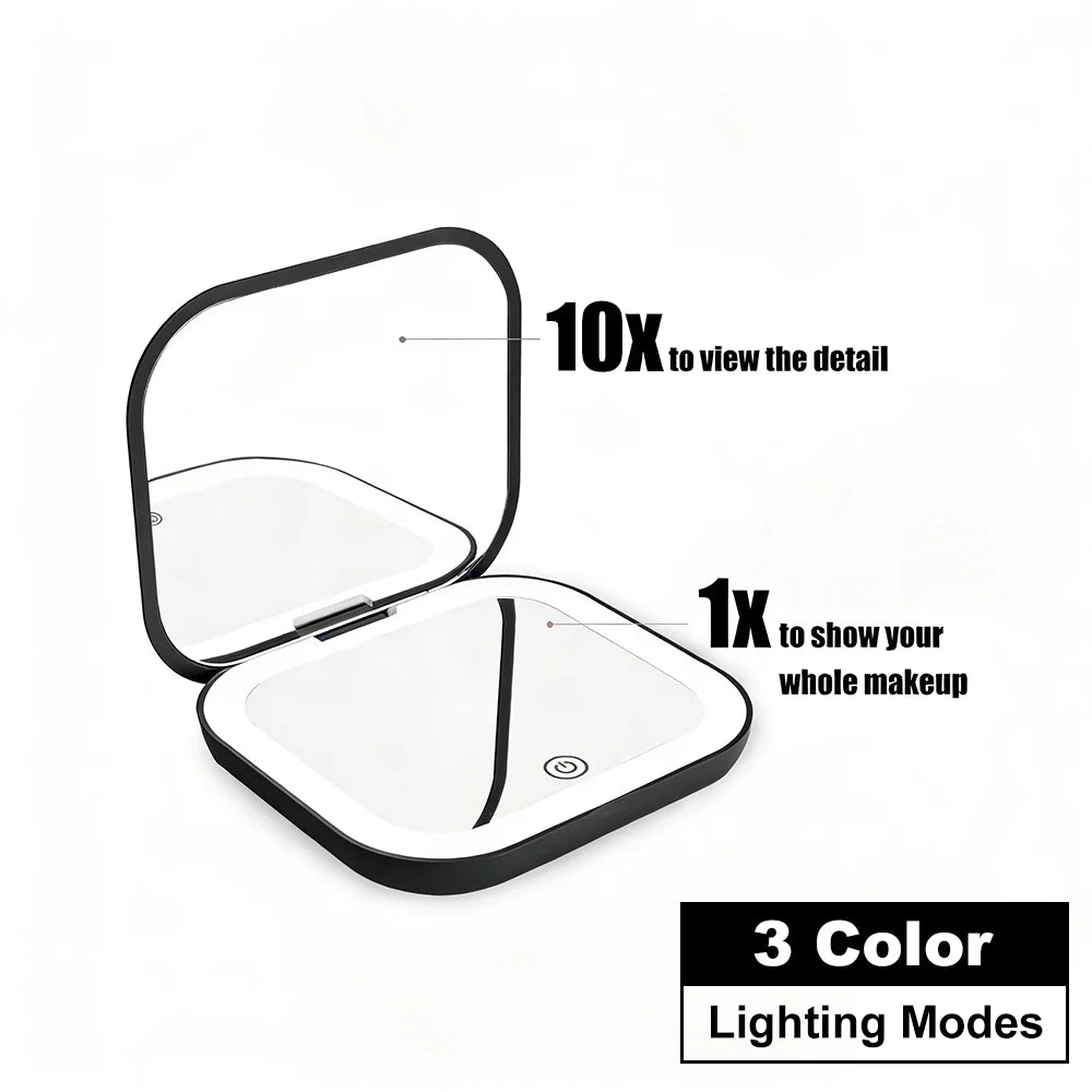 Portable LED Makeup Mirror